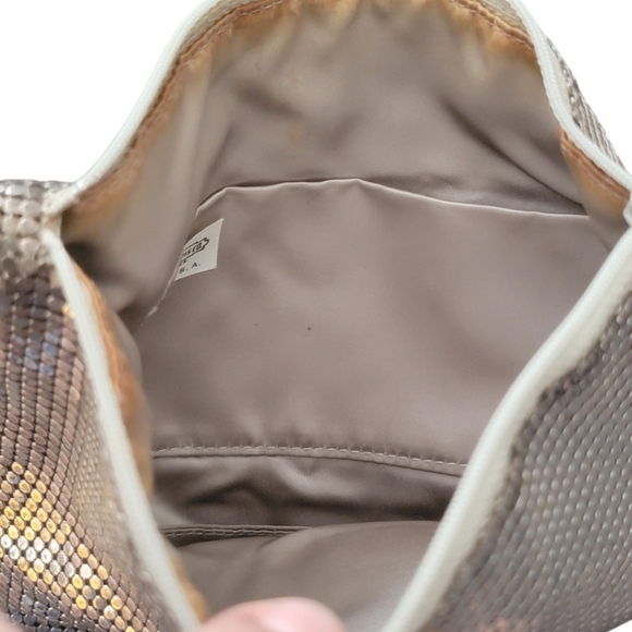 Whiting & Davis Co Silver Mesh Evening Bag - Picture 9 of 15